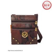 michael kors fulton stud groot koffie crossbody zakken Handtas Vintage shg07440